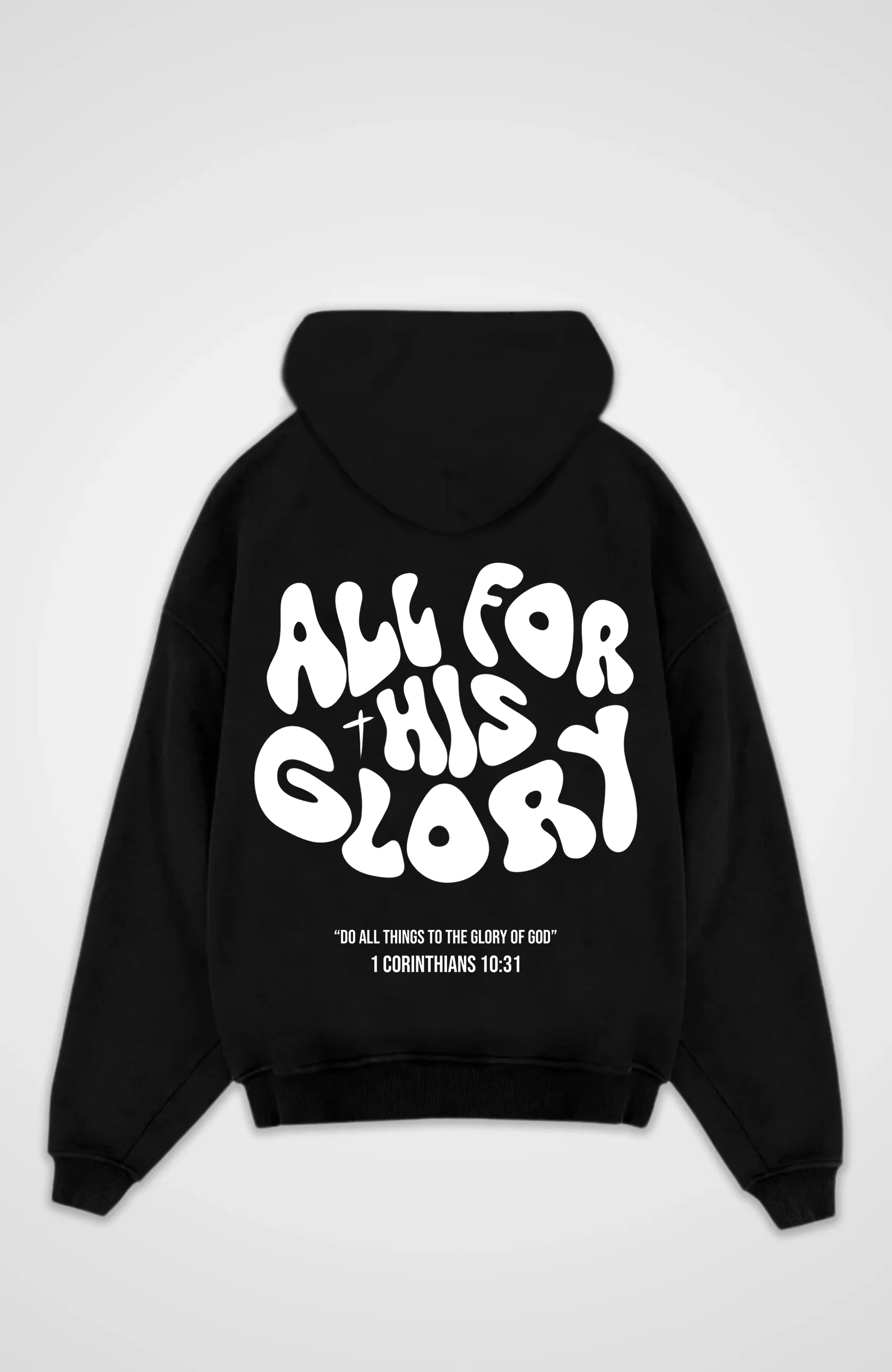 All for his Glory Oversized Hoodie - Image 3
