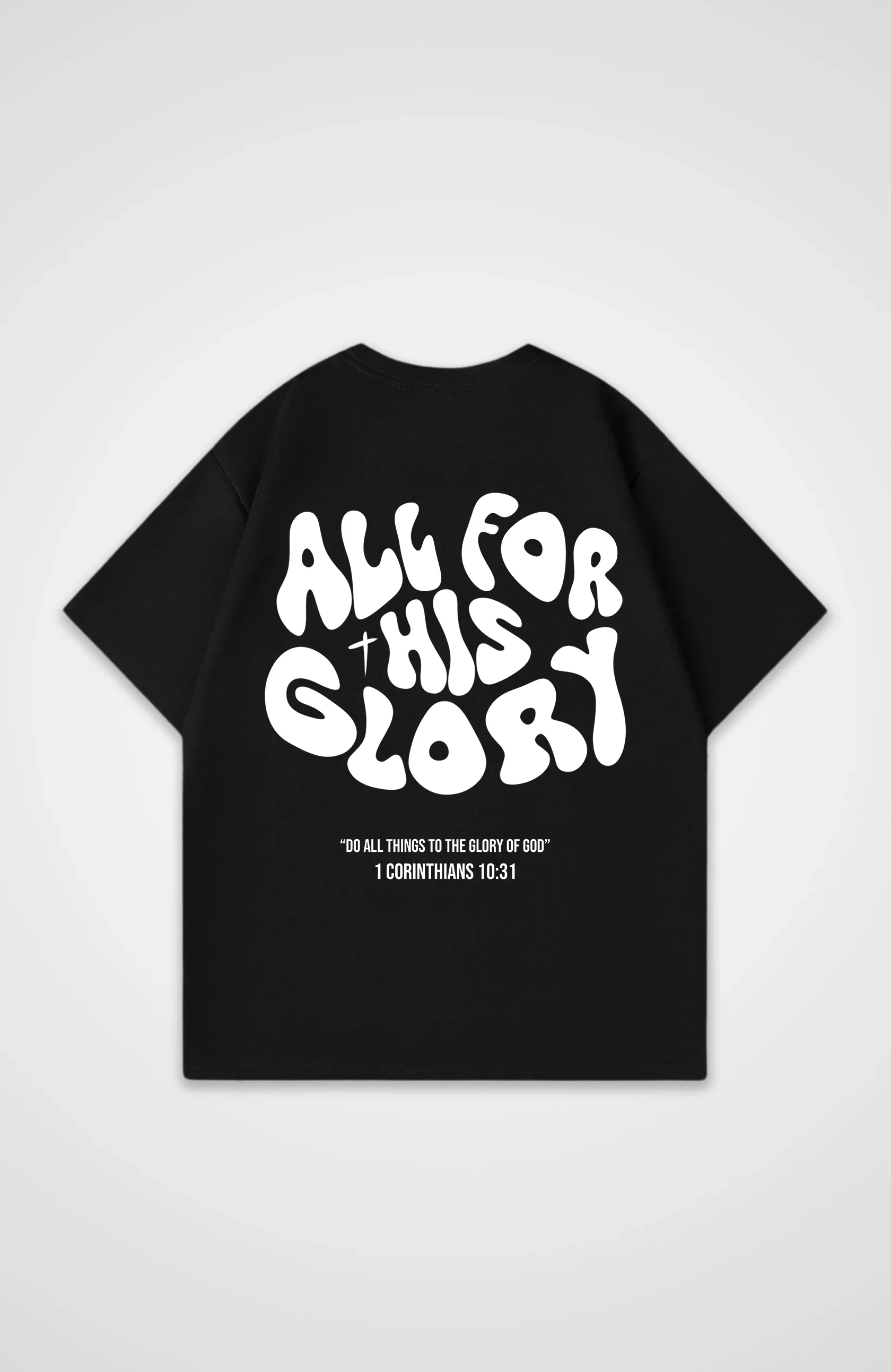 All for his Glory Oversized Shirt - Image 3