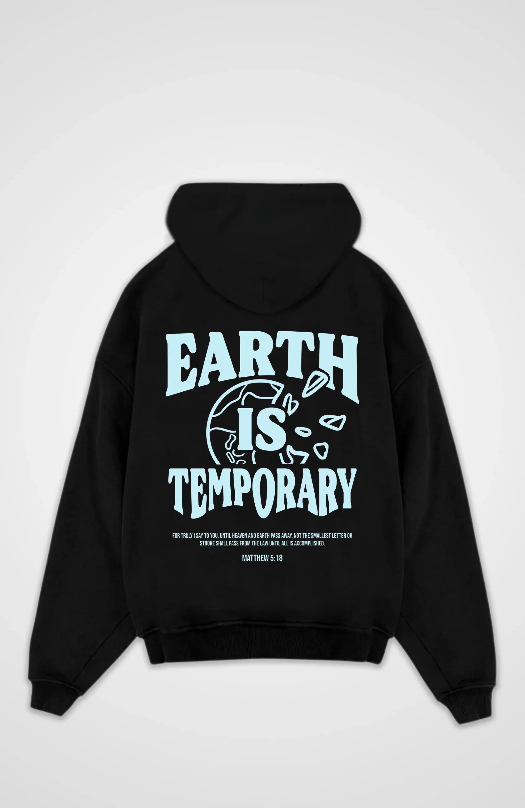 Earth is Temporary Oversized Hoodie - Image 3