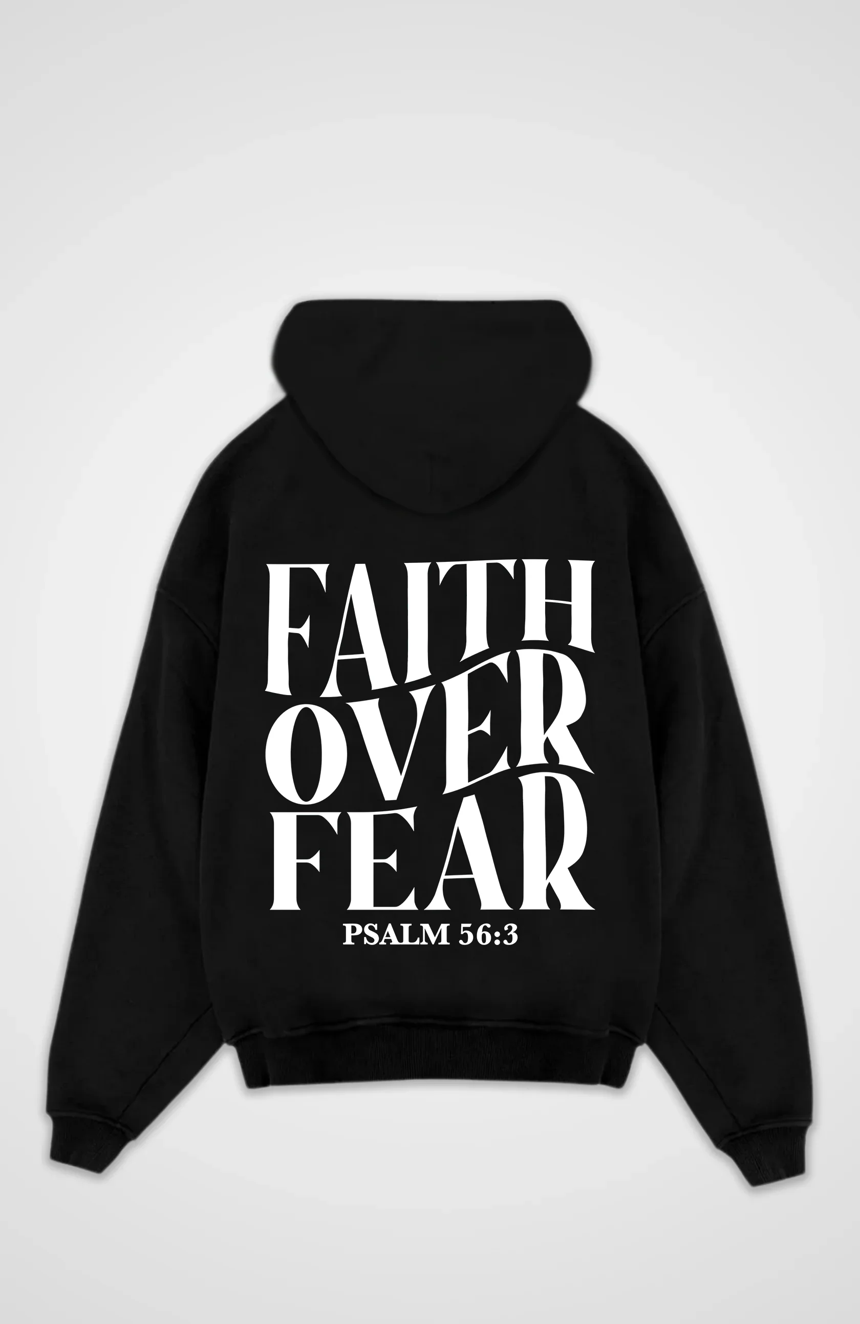 Faith over Fear Oversized Hoodie - Image 4