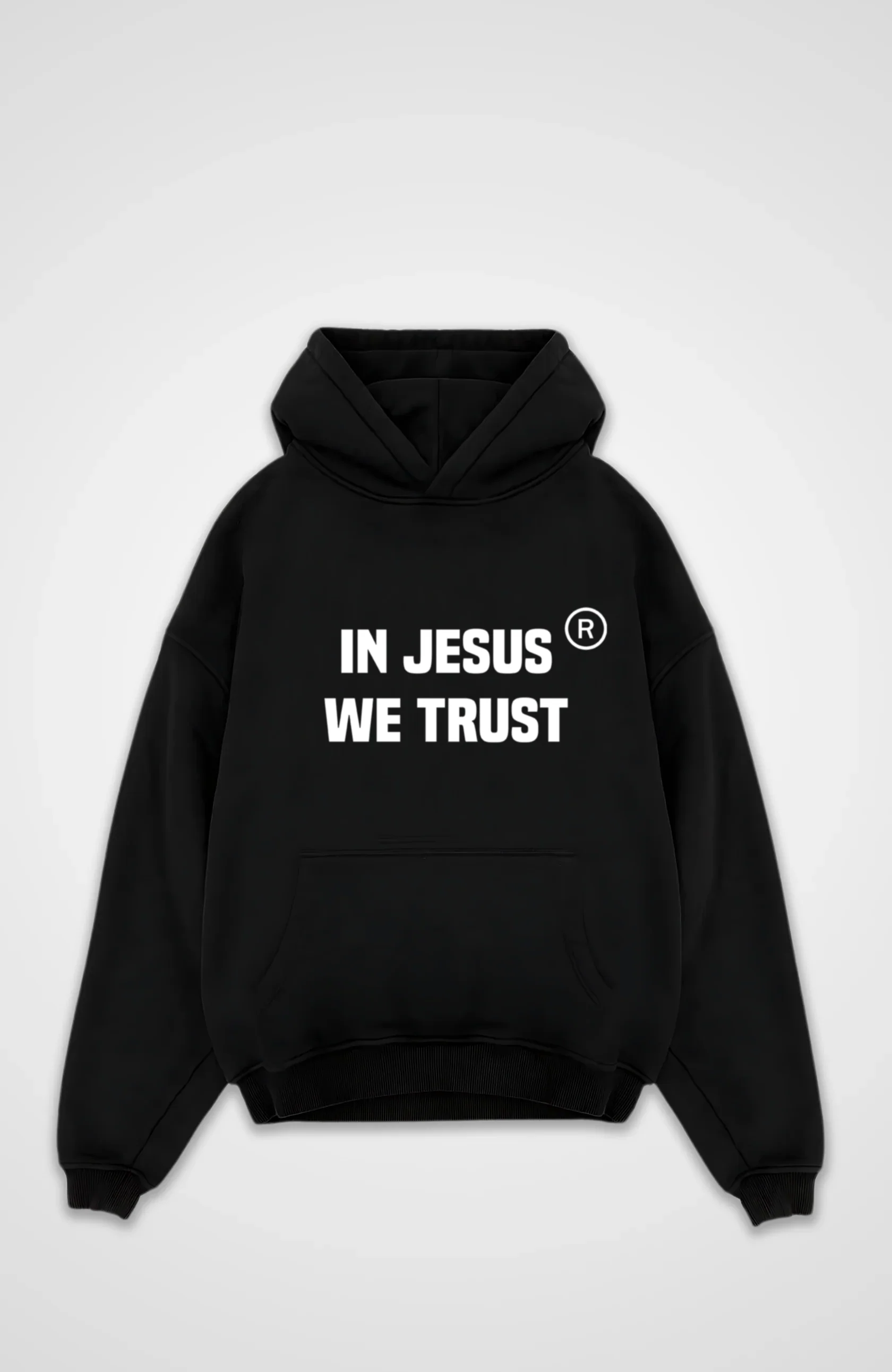 In Jesus Trust Oversized Hoodie - Image 4
