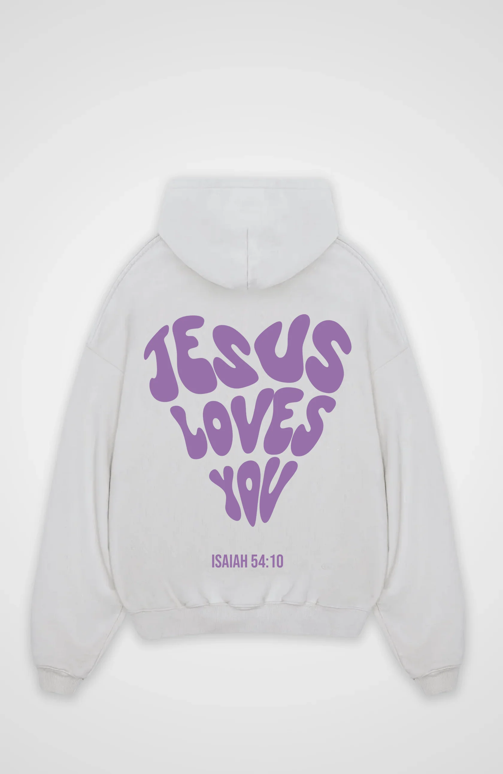 Jesus loves you Oversized Hoodie - Image 3
