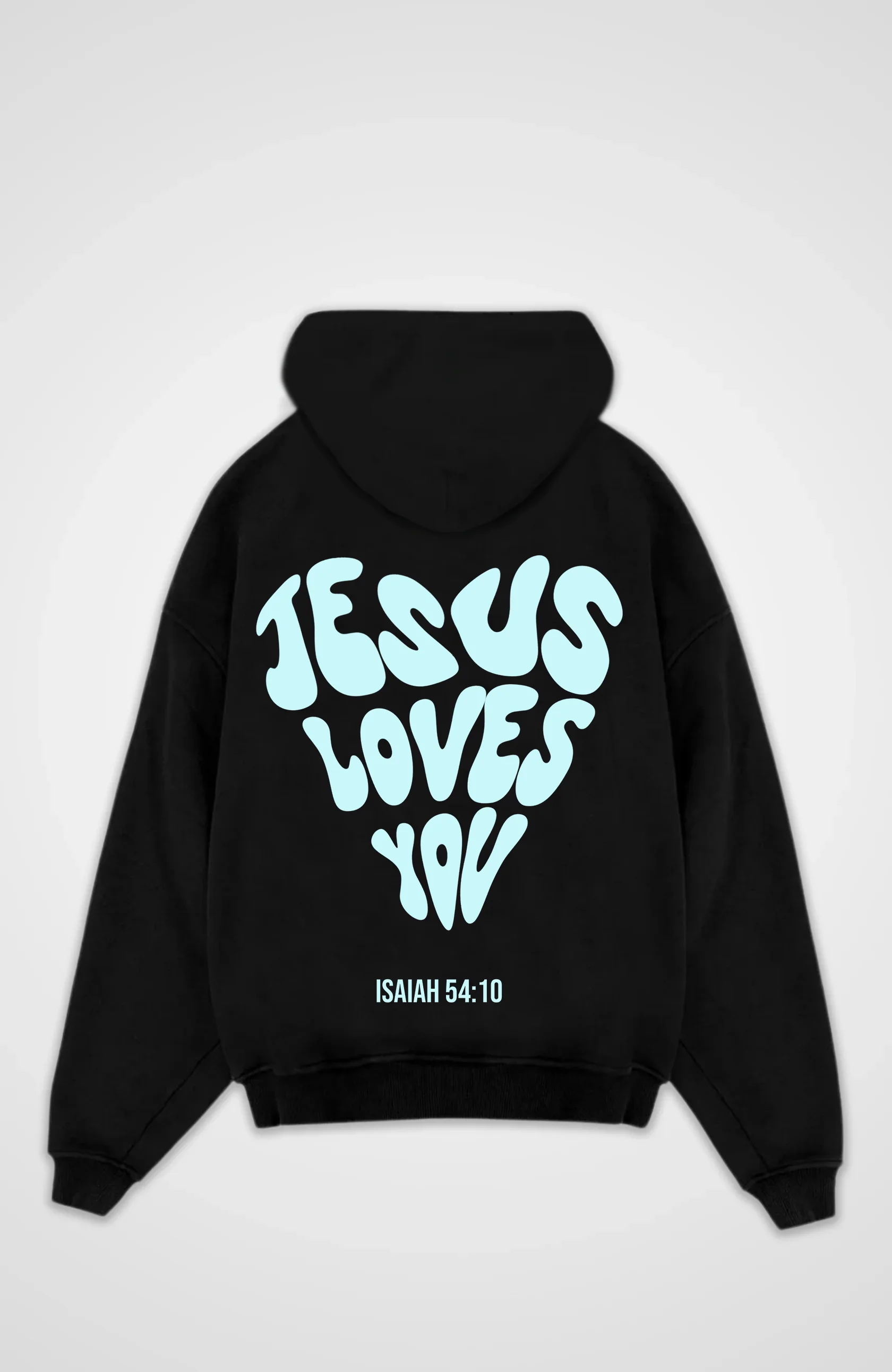 Jesus loves you Oversized Hoodie - Image 4