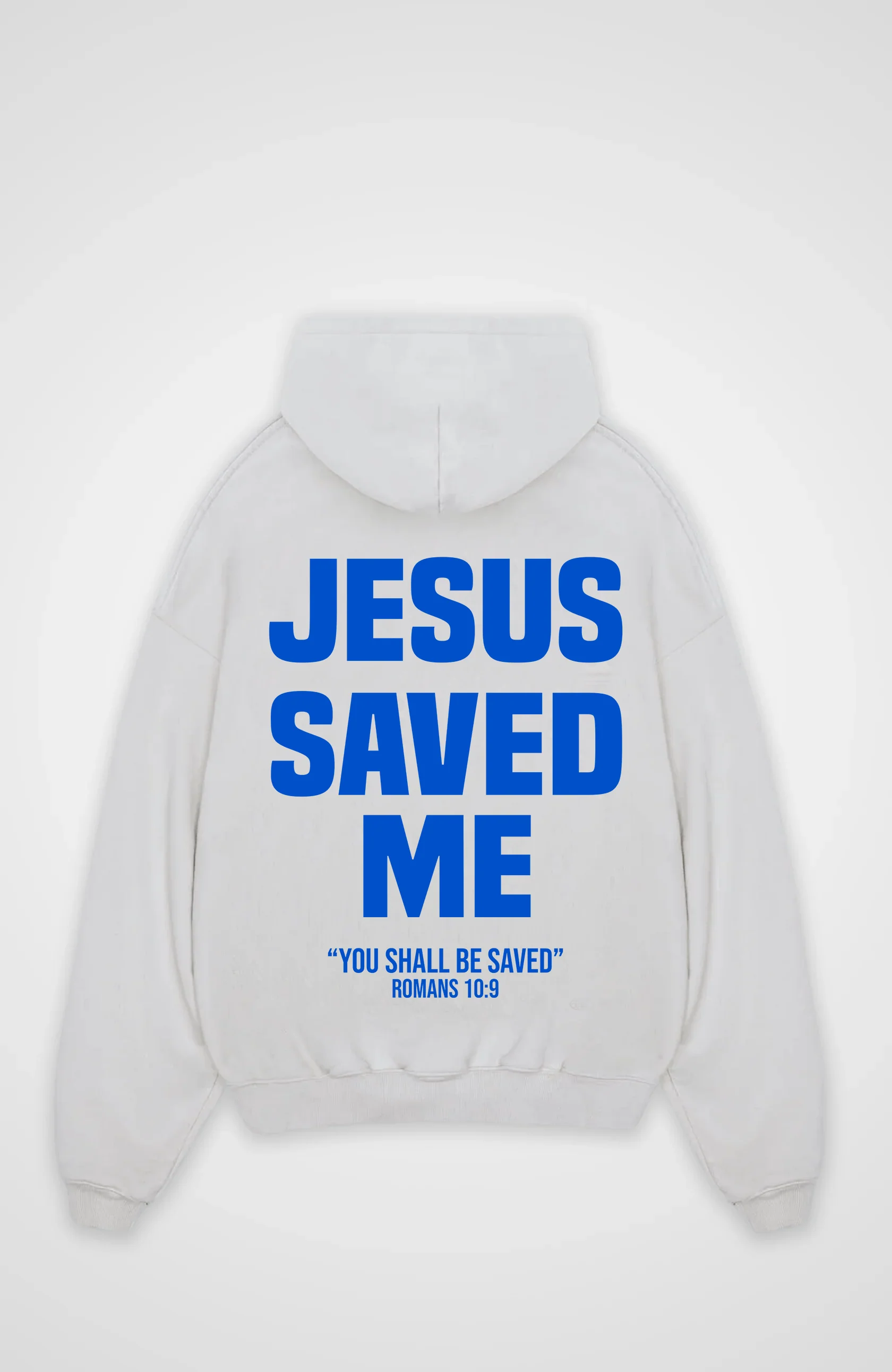 Jesus Saved Me Oversized Hoodie - Image 4