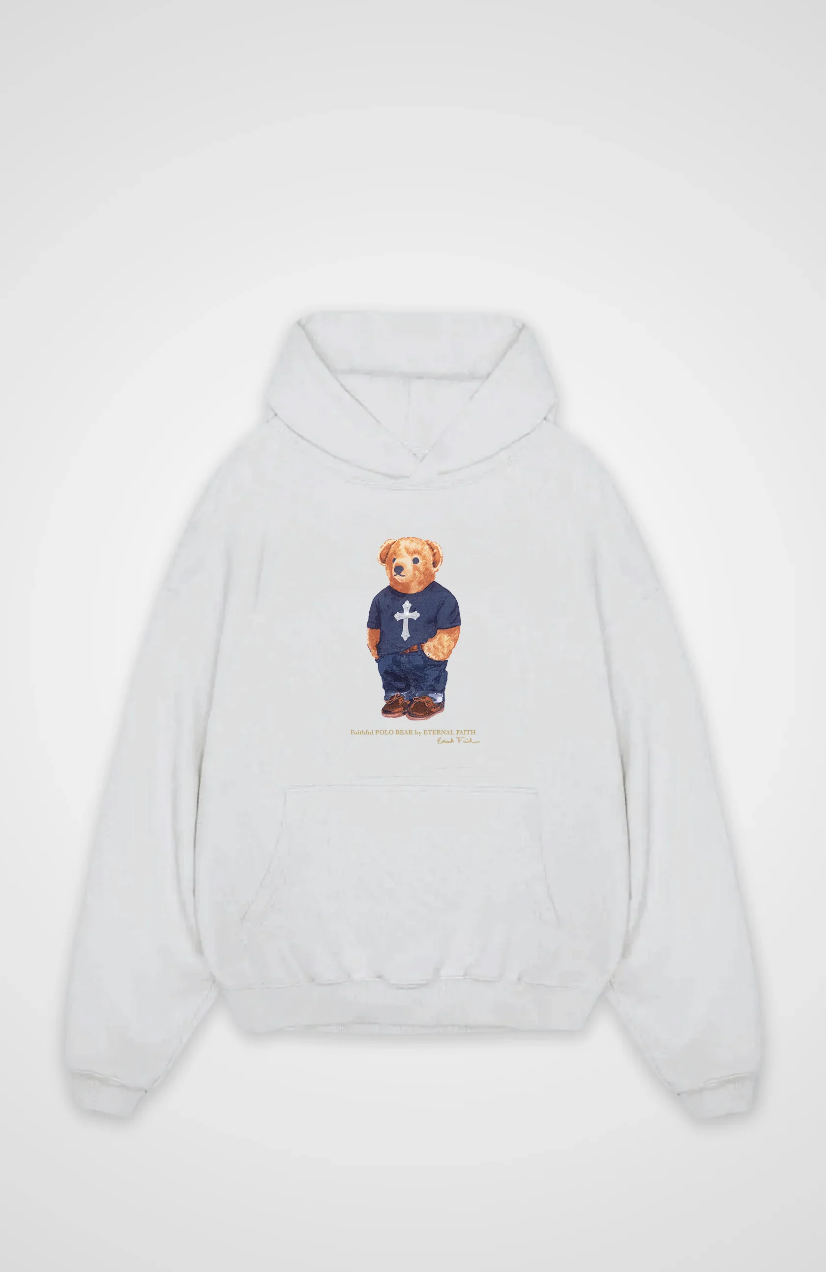 Polo Bear Iced Out Oversized Hoodie - Image 3