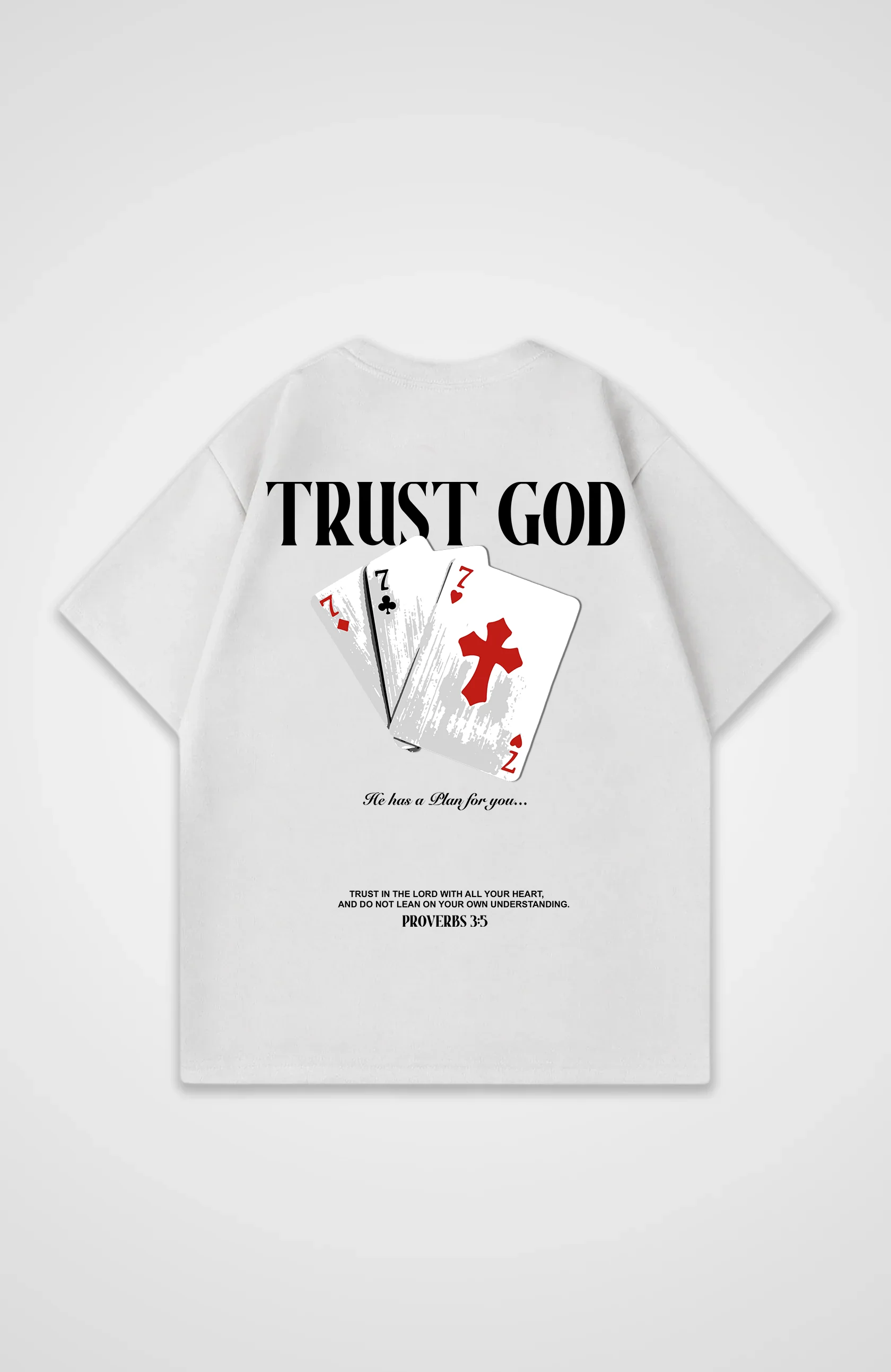 Trust God Oversized Shirt - Image 3